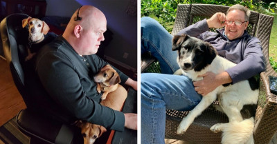 23 Men Whose Hearts Were Transformed From Cold to Warm After Meeting These Adorable Pets
