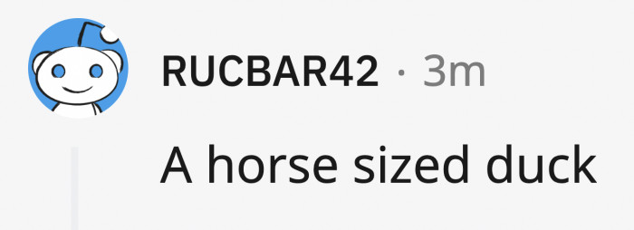What in the world?