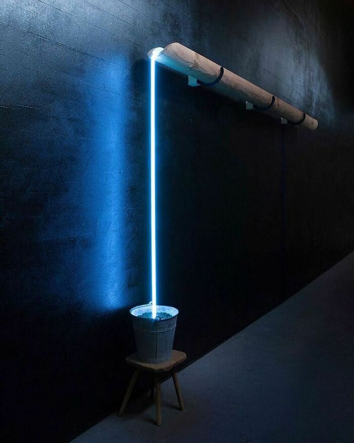 3. Ewiger Lauf, A Lighting Installation By Rolf Sachs