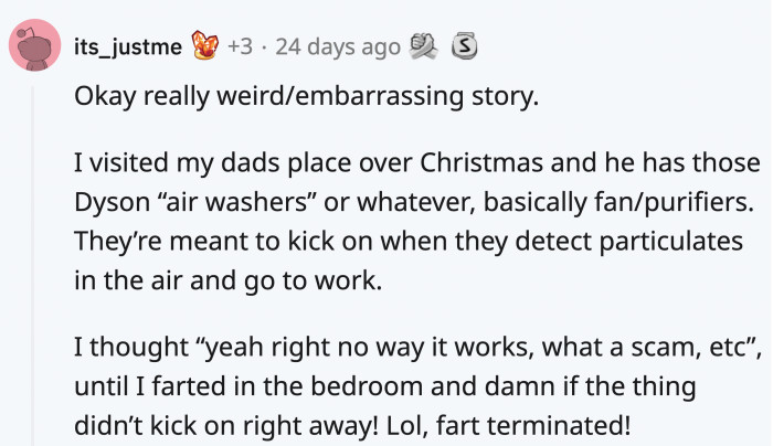 Under this thread, there was a comment about testing the limits of expensive purifiers.