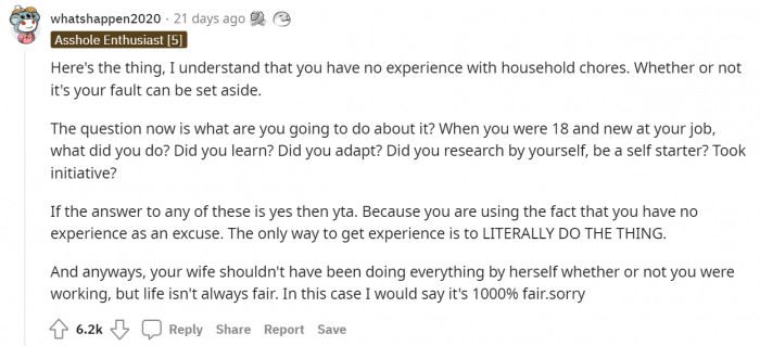 It's a matter of adapting to the current situation, according to this redditor.