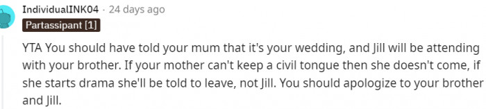 13. Your mom needs to keep a civil tongue