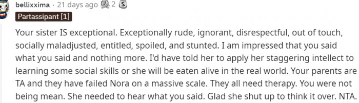 2. An exceptionally rude, ignorant, disrespectful...