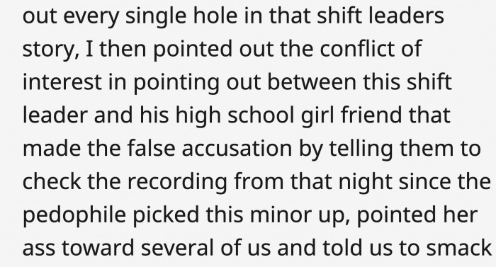 This escalated into a more complicated situation.