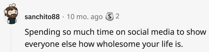 People automatically think there’s something wrong if you’ve been away from social media for a while