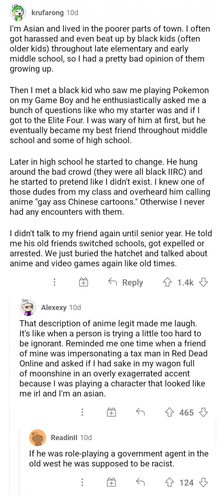 #17 An Asian Reunited with His Black Best Friend