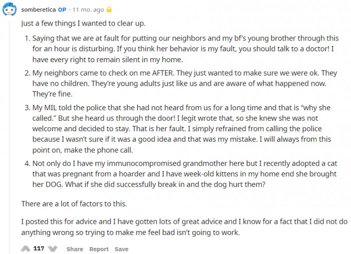 OP has posted a clarification. This is what she said.