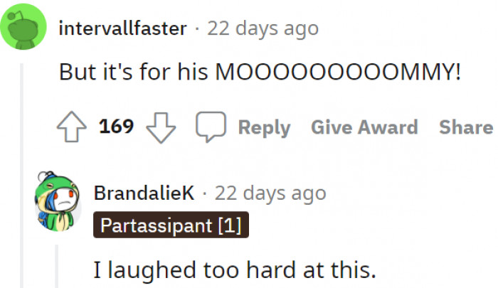 Haha, this one is the best.