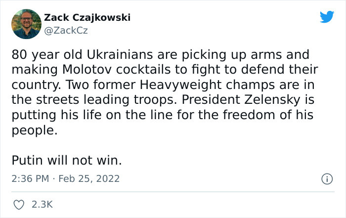 28. Putin cannot and will not triumph