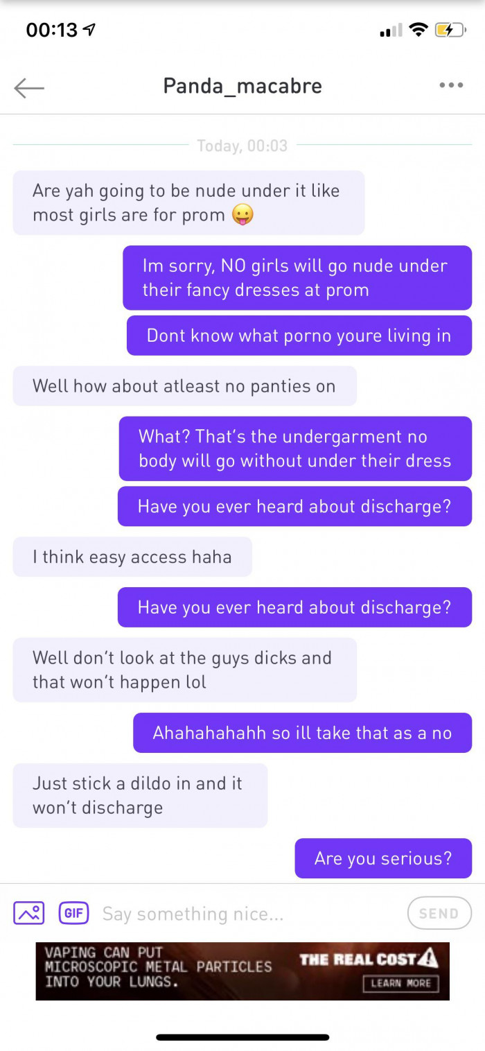 26. Clearly, he has no idea.