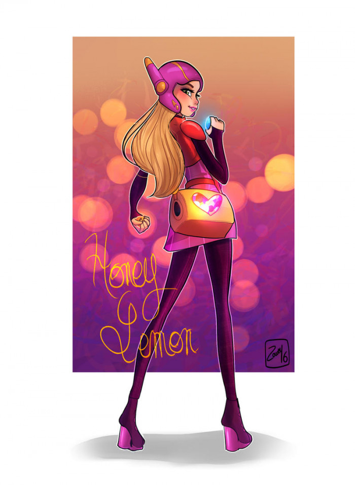 14. Honey Lemon (Big Hero 6)