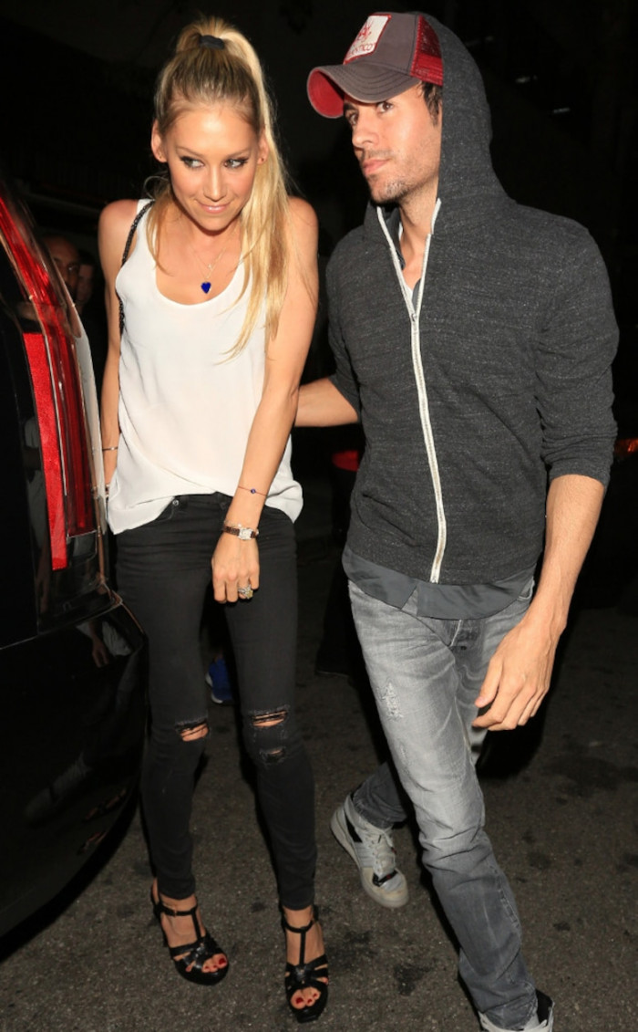 11. Enrique Iglesias & Anna Kournikova