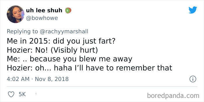 #24 This pick-up line got me like…