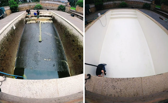 12. Restoration of the old pool
