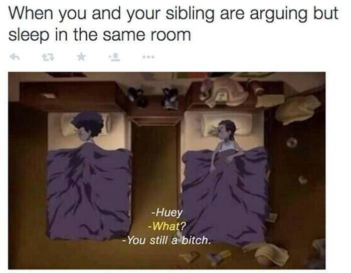 15. It starts as a simple argument and turns into a battle royale.