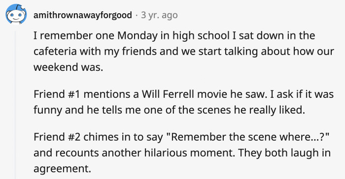 Not even an invite to give OP a chance to decline