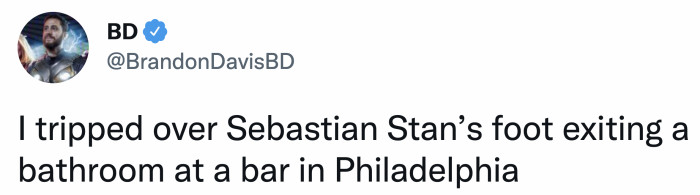 Do you think he tripped you on purpose?