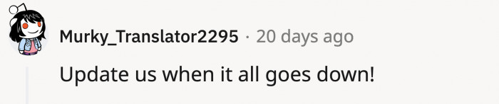 Please do; we're in it for the messy parts.