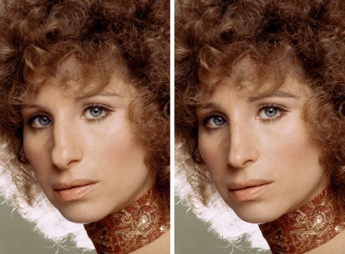 13. Barbra Streisand's brows and nose are on point