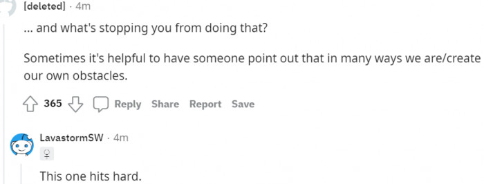 Bring Down the Obstacles Created by Oneself...