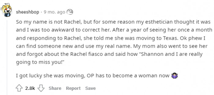 Other Redditors shared their own hilarious experiences