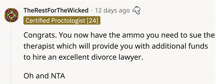 If she can gather more evidence, it would increase the chances that things would be in her favor.