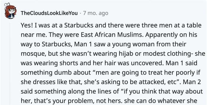 9. Your impure thoughts shouldn’t be the reason women are condemned...