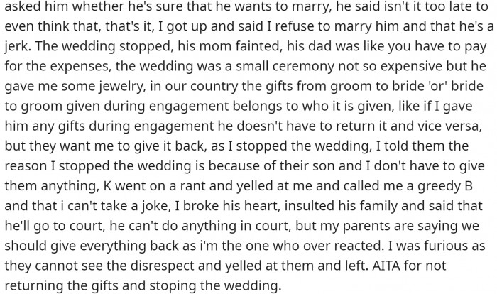 This girl was smart enough and loved her life, and hence did not want to give in to this compromising wedding.