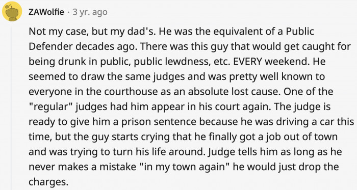 22. He was given lenience multiple times for his drunken behavior, but he just had to have one last drink with the bros