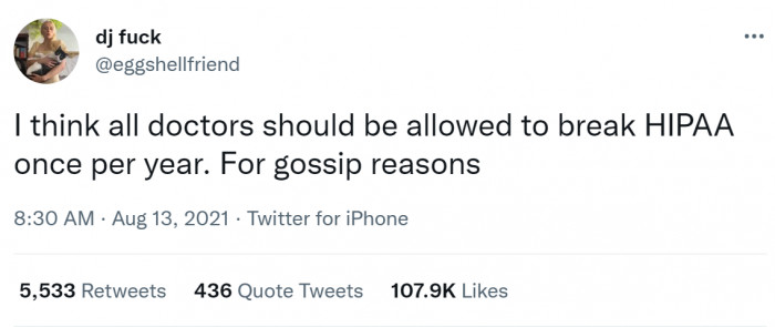 1. Visit the doctors for a dose of gossip.