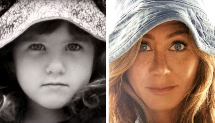 3. Here is Jennifer Aniston's stunning transformation from a girl to a queen
