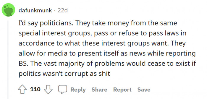 Lawmakers being unethical! What an irony.