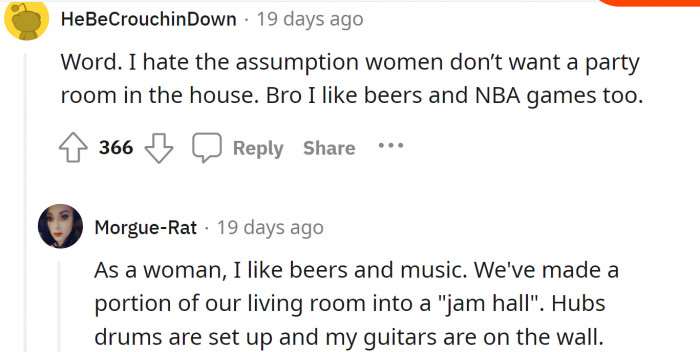 Women like beer and sports too...
