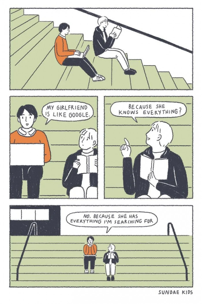 6. My girlfriend has everything I'm searching for