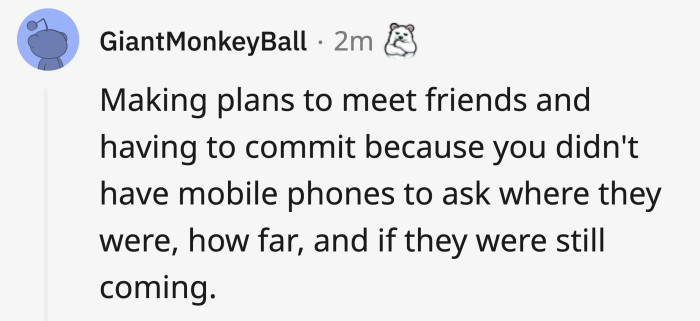 You planned weeks ahead, and you actually showed up.