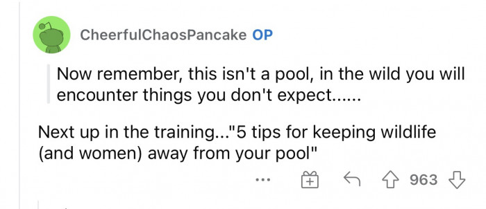 She taught them a valuable lesson.