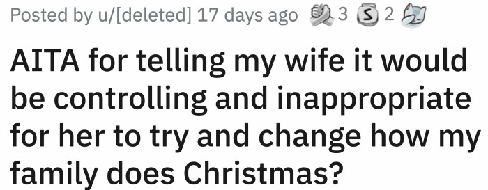 You can read OP's original post below: