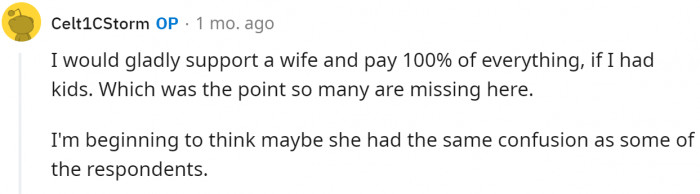 But it seems the OP didn't like what he read.