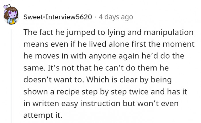 What's coming out of his mouth and his real intentions might be very different.