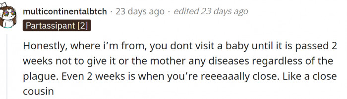 People shared customs from their parts of the country