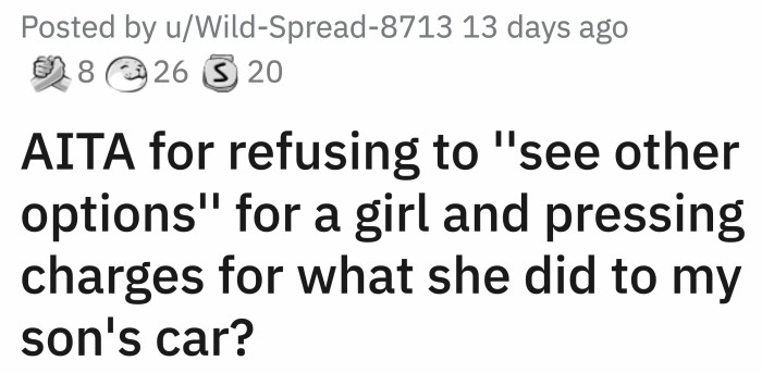 Just before the police arrived, he saw Lana laughing hard and showing no signs of remorse for what they did.