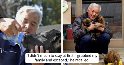 Two Men Continue To Live In Japan's Nuclear Disaster Area Just To Take Care Of People's Pets
