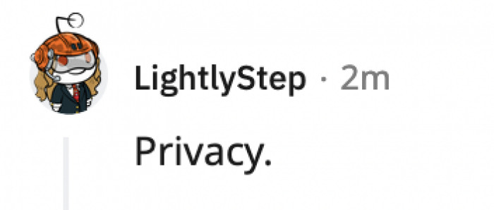 Nobody was mining anyone's data.