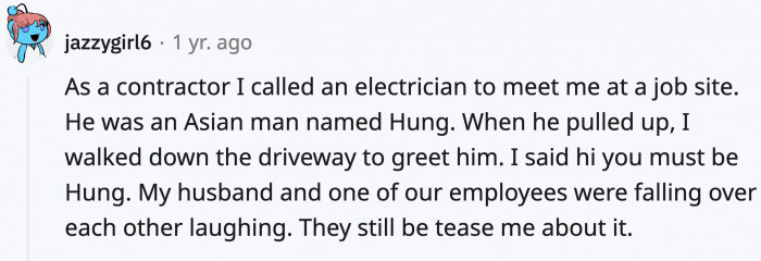 Legend Says the Husband and Employees Are Still Hung Over from What Happened