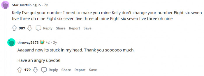 5. Comment got an angry upvote