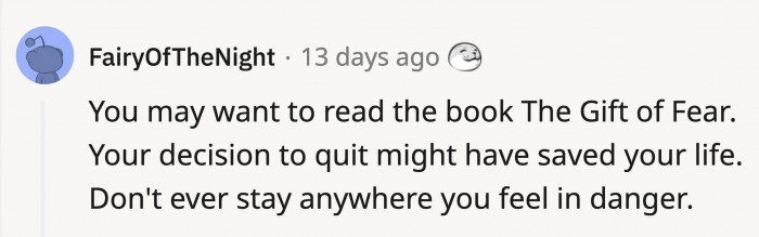 Maybe OP can give the manager a little present