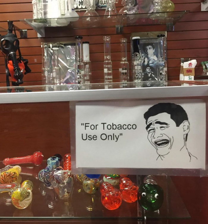 #36 This Smoke Shop's Sign