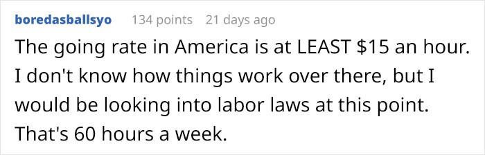 Did He Just Say Labor Laws?