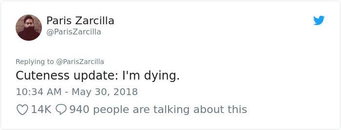 10. He kept us updated with all of the important information.