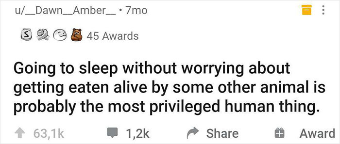 30. If you want to talk about privilege, check this out